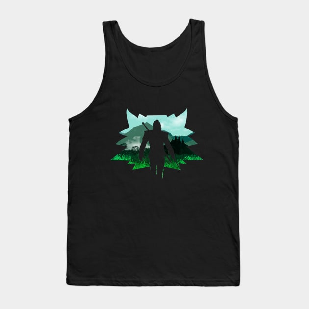 Geralt Tank Top by bocaci